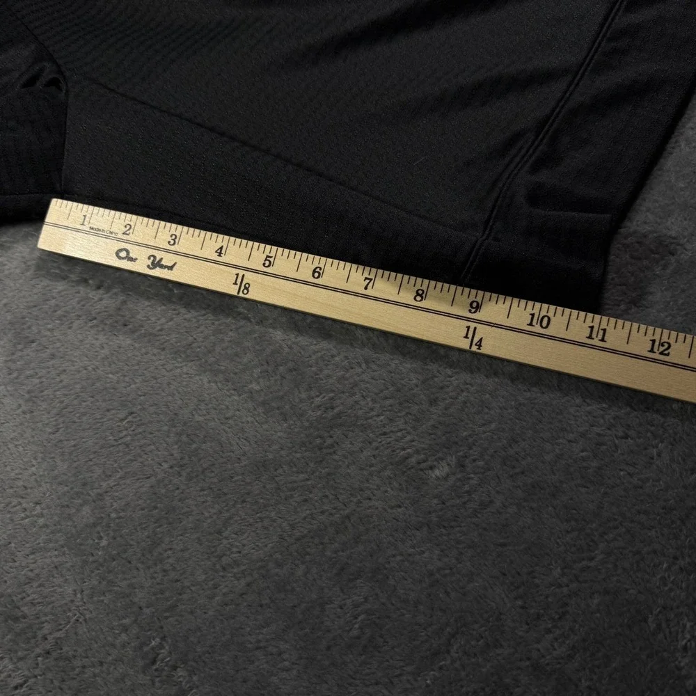 Nike Mens XL Basketball Shorts Black Textured Mesh Athletic Gym Swoosh Logo - Picture 8 of 8